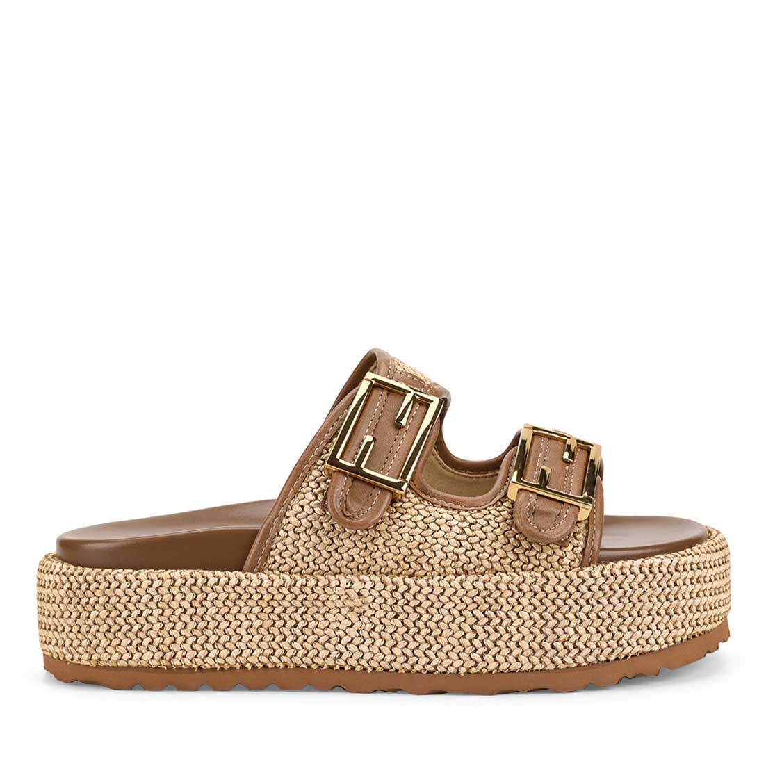 Siren Aphrodite Woven Flatforms